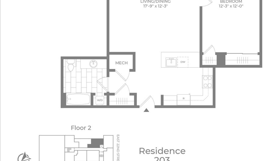25 E 22ND St 203, Bayonne, NJ 07004 - 1 Beds, 1 Bath