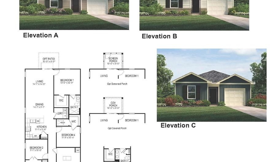 3007 Hunters Brook Dr, Boiling Springs, SC 29316 - 4 Beds, 2 Bath