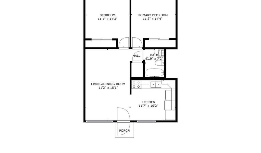 124 Allen Dr 1, Ann Arbor, MI 48103 - 2 Beds, 1 Bath