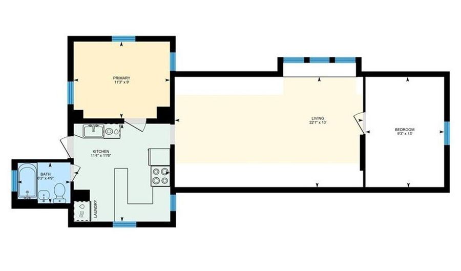 382 Spring St 3, Newport, RI 02840 - 2 Beds, 1 Bath