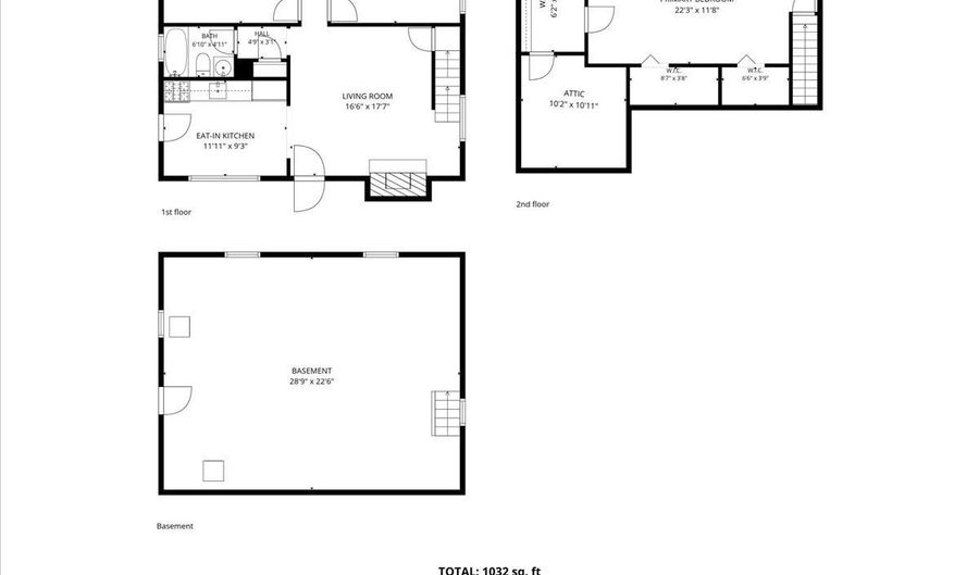 54 PRINCETON, Bellmawr, NJ 08031 - 3 Beds, 1 Bath
