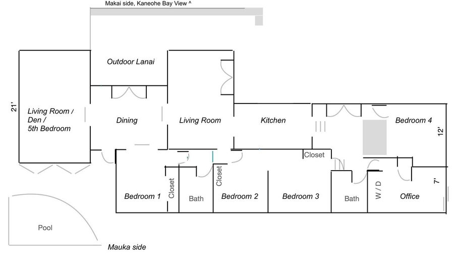 44-102 Kauinohea Pl, Kaneohe, HI 96744 - 4 Beds, 2 Bath