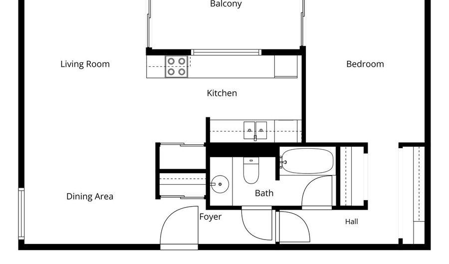 342 W Miner St 1A, Arlington Heights, IL 60005 - 1 Beds, 1 Bath