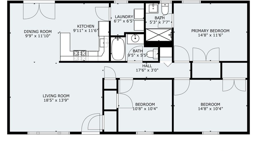 701 BEACHWOOD Blvd, Beachwood, NJ 08722 - 3 Beds, 2 Bath