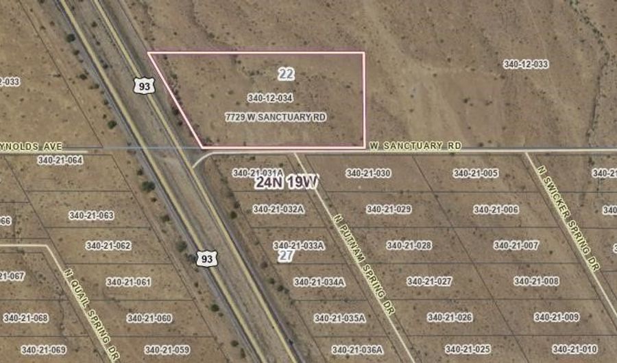 7729 W Sanctuary Rd, Chloride, AZ 86431 - 0 Beds, 0 Bath