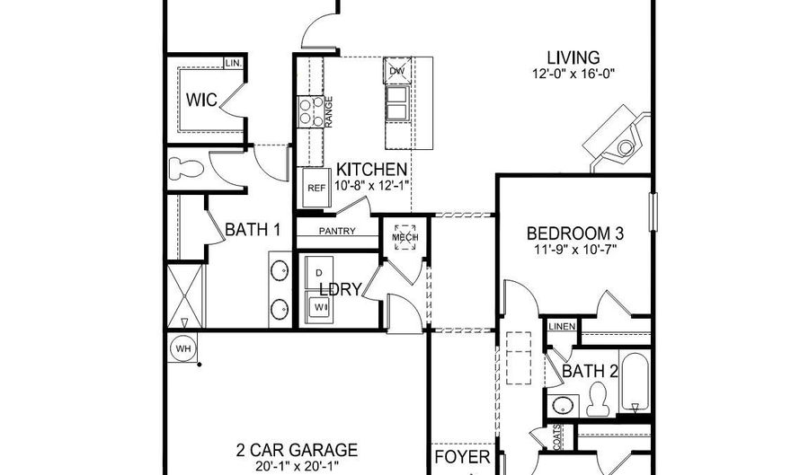 309 Addalynn Ln, Anderson, SC 29621 - 3 Beds, 2 Bath