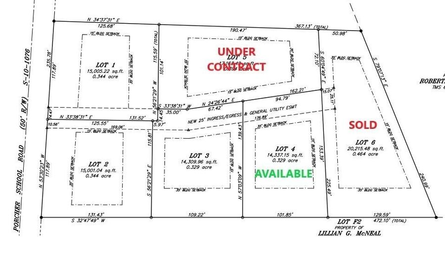 1160 Porcher School Rd Lot 4, Awendaw, SC 29429 - 0 Beds, 0 Bath