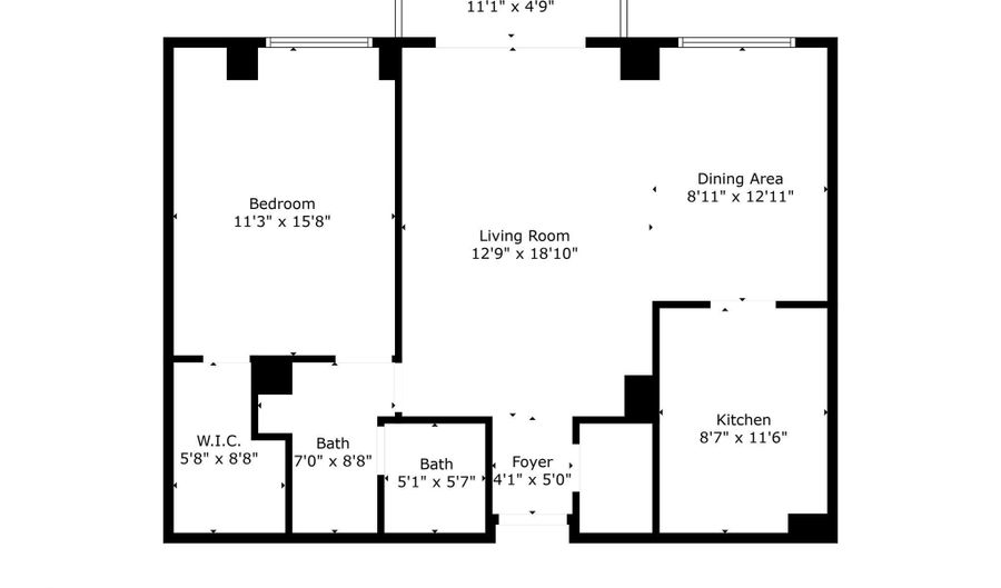1225 MARTHA CUSTIS Dr 914, Alexandria, VA 22302 - 1 Beds, 1 Bath