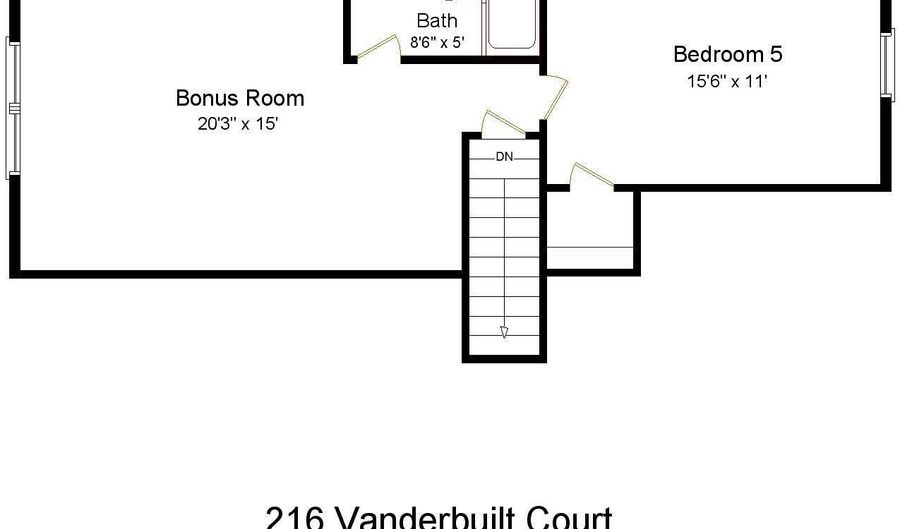 216 Vanderbuilt Ct, Aberdeen, NC 28315 - 5 Beds, 4 Bath