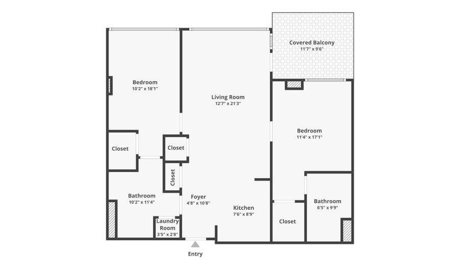 2001 15TH St N 509, Arlington, VA 22201 - 2 Beds, 2 Bath