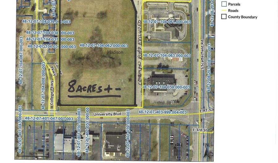 0 University Blvd, Anderson, IN 46012 - 0 Beds, 0 Bath