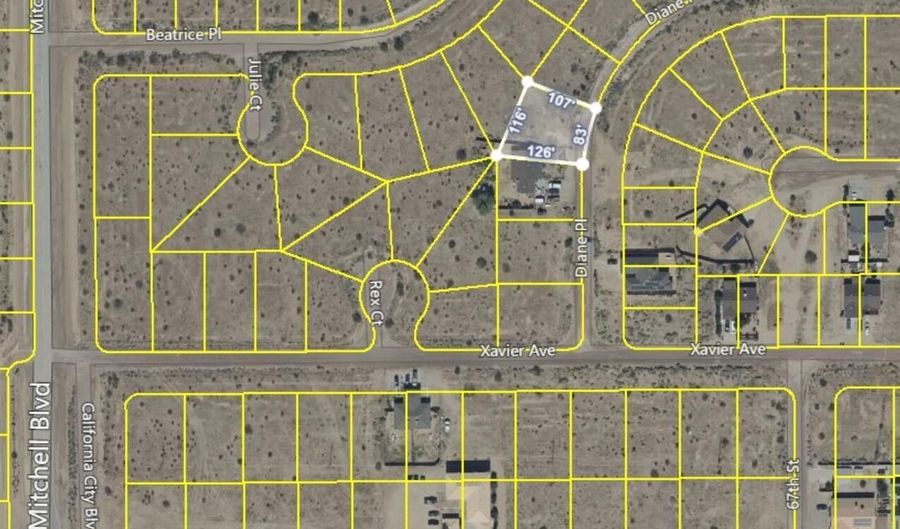 Diane Place, California City, CA 93505 - 0 Beds, 0 Bath