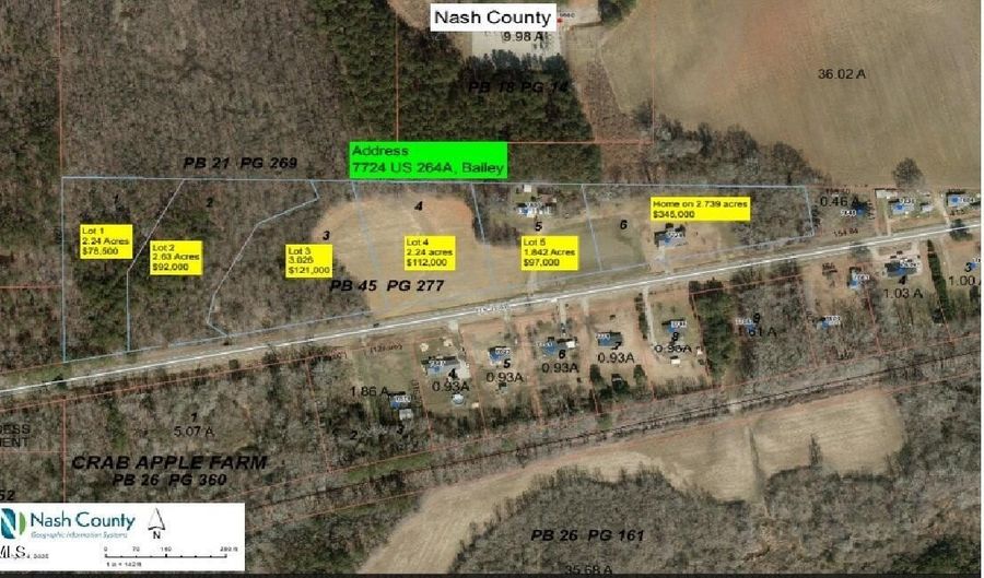 Us Highway 264a lot 1, Bailey, NC 27807 - 0 Beds, 0 Bath