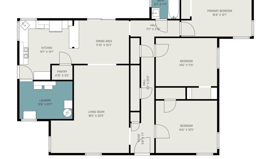 235 Riverside Dr, Alma, MI 48801 - 3 Beds, 1 Bath