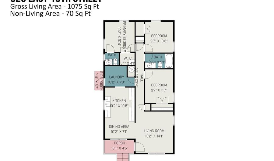 820 E 18th St, Charlotte, NC 28205 - 3 Beds, 2 Bath