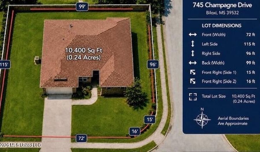745 Champagne Dr, Biloxi, MS 39532 - 3 Beds, 2 Bath