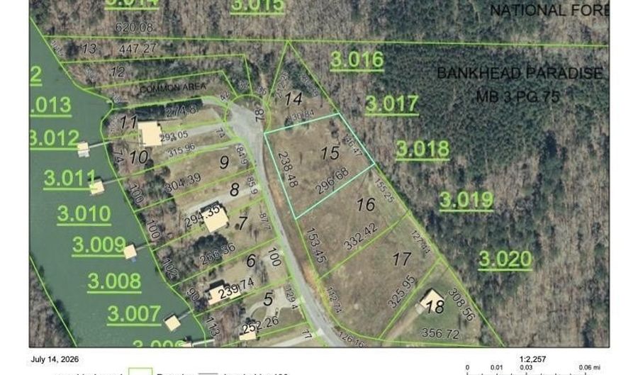 Paradise Trail lot 15, Arley, AL 35541 - 0 Beds, 0 Bath