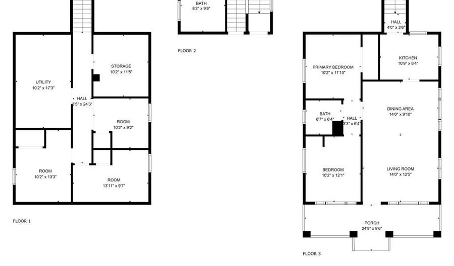 295 S 1st W, Bancroft, ID 83217 - 2 Beds, 2 Bath