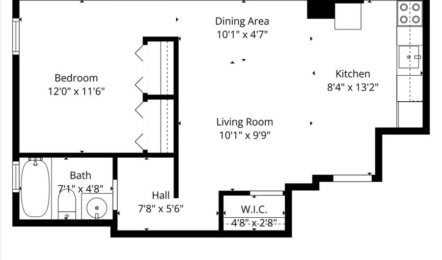 51 RANDOLPH Pl NW 204, Washington, DC 20001 - 1 Beds, 1 Bath