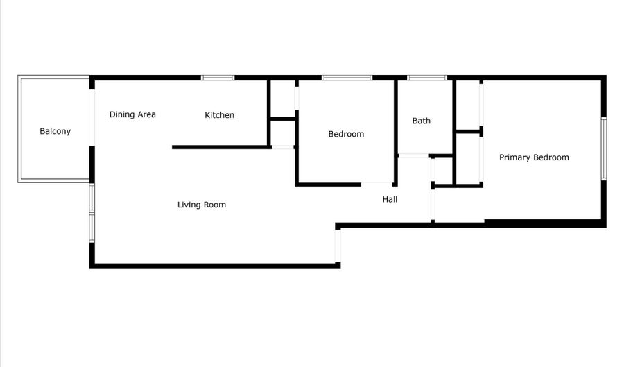 1581 N COLONIAL Ter 201-X, Arlington, VA 22209 - 2 Beds, 1 Bath