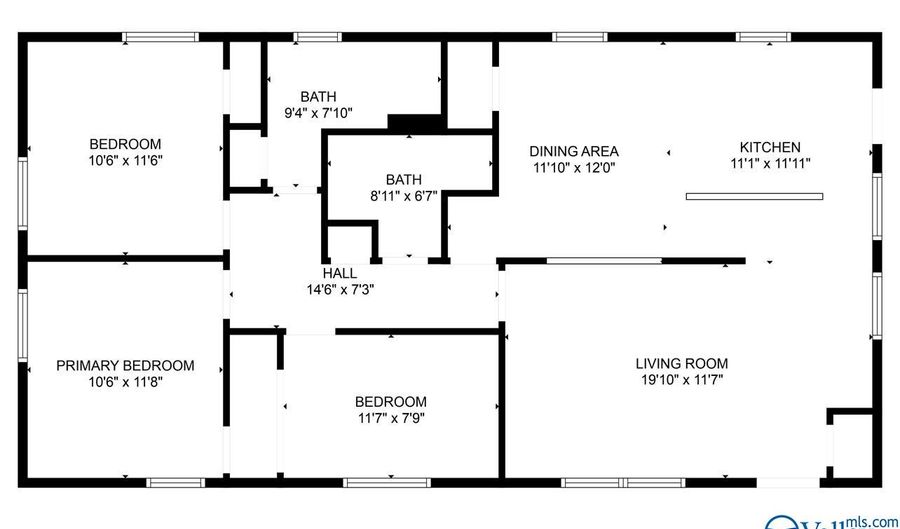 514 8th St NW, Fort Payne, AL 35967 - 2 Beds, 2 Bath