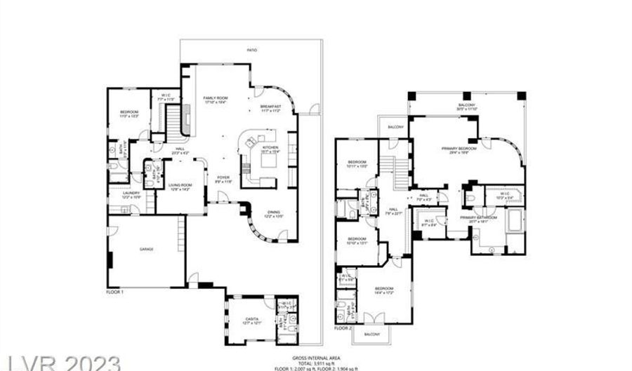 1958 Country Cove Ct, Las Vegas, NV 89135 - 6 Beds, 6 Bath