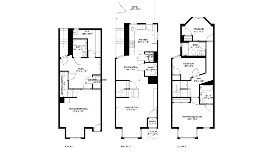 764 HARVARD St NW, Washington, DC 20001 - 3 Beds, 4 Bath