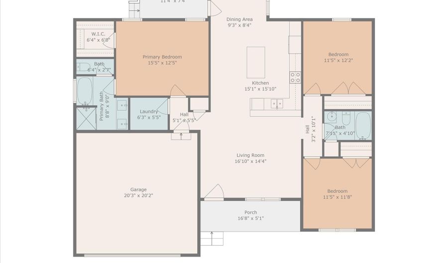 205 S Hill Ave, Albemarle, NC 28001 - 3 Beds, 2 Bath