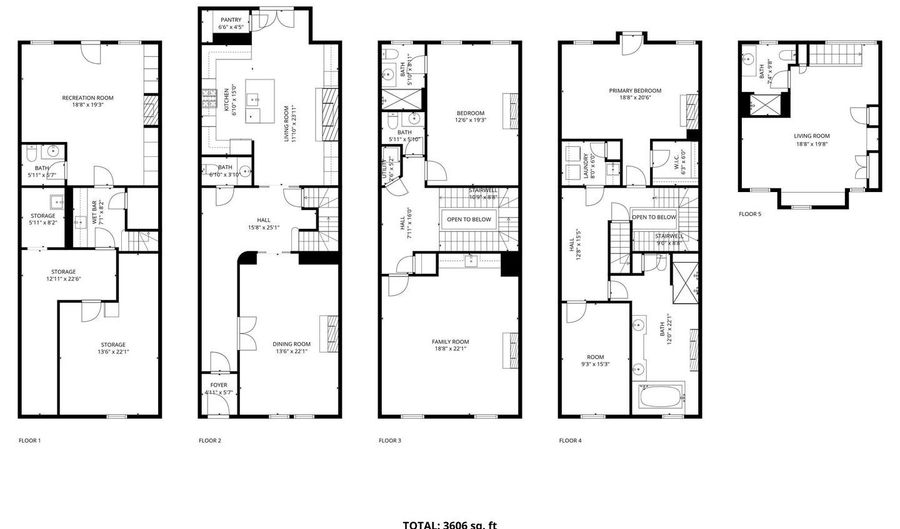 1007 N CALVERT St, Baltimore, MD 21202 - 4 Beds, 6 Bath