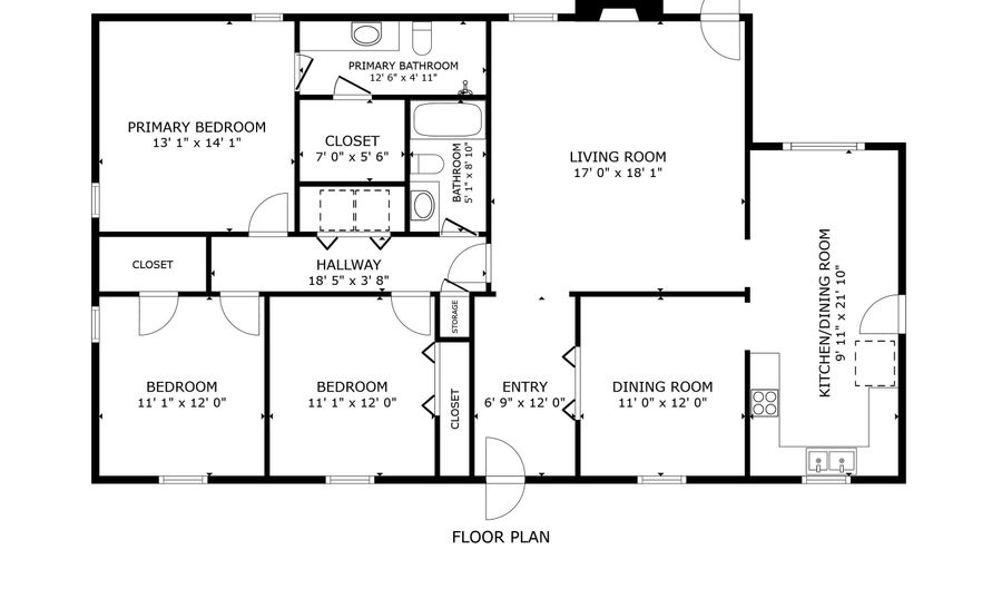 1109 Oak Hill Dr, Anderson, SC 29621 - 3 Beds, 2 Bath