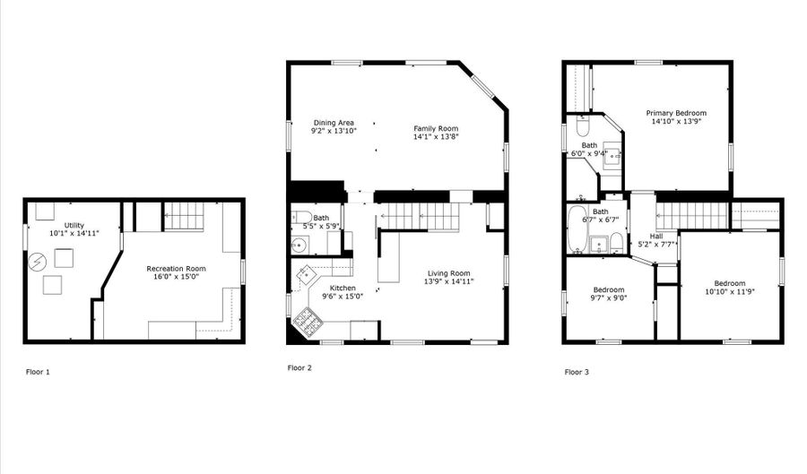 1453 N LONGFELLOW St, Arlington, VA 22205 - 3 Beds, 3 Bath