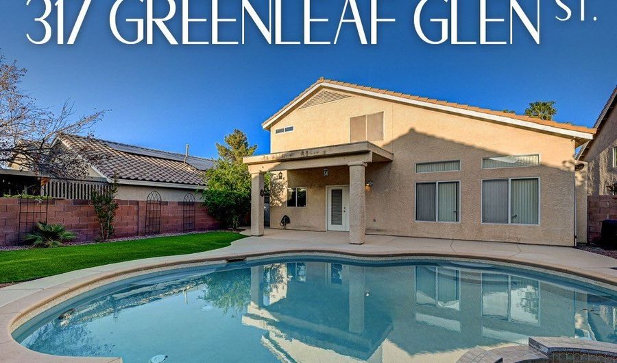 317 Greenleaf Glen St, Henderson, NV 89014 - 3 Beds, 3 Bath