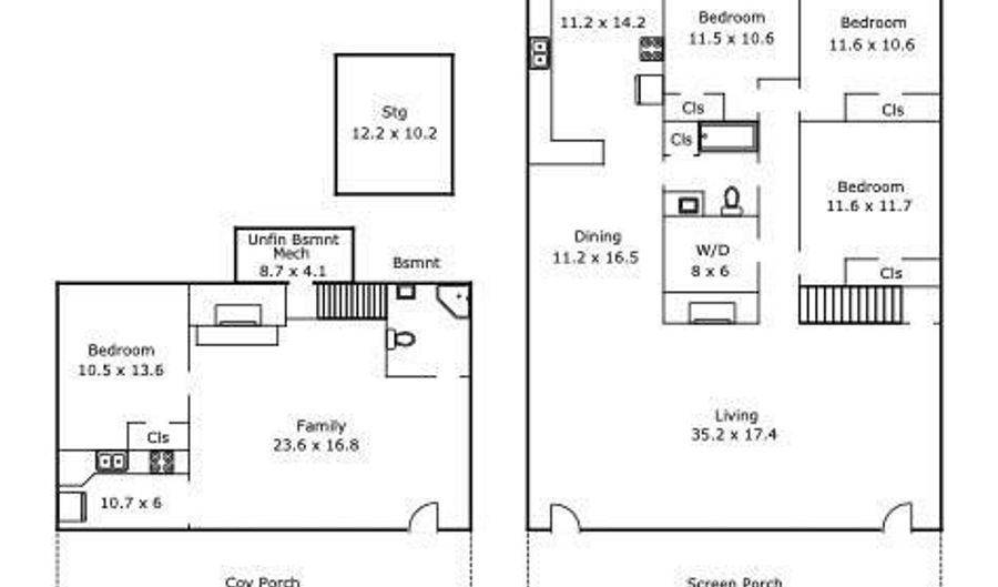 7723 Johnson Mill Rd, Bahama, NC 27503 - 4 Beds, 2 Bath