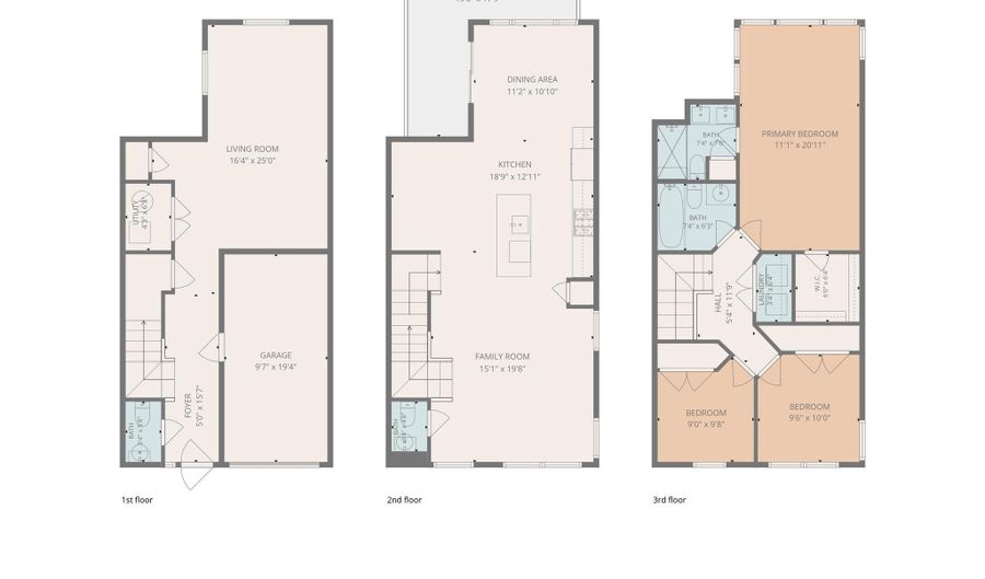 542 CALVERT Way, Aberdeen, MD 21001 - 3 Beds, 4 Bath