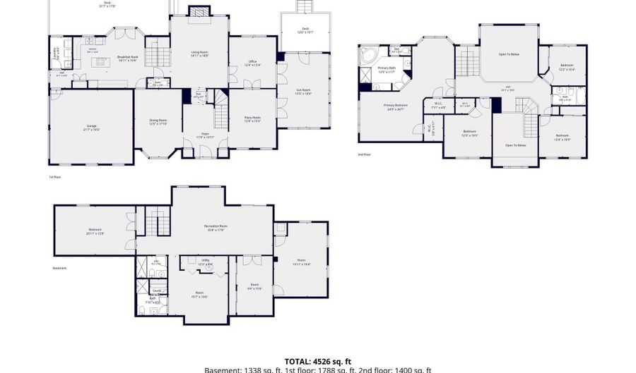 4406 HUNTCHASE Dr, Bowie, MD 20720 - 6 Beds, 5 Bath