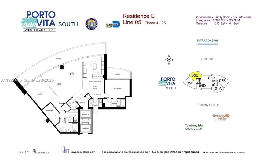 19955 NE 38th Ct 2205, Aventura, FL 33180 - 3 Beds, 3 Bath