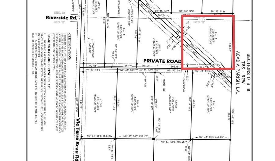 Tbd Trudell Lane, Basile, LA 70515 - 0 Beds, 0 Bath