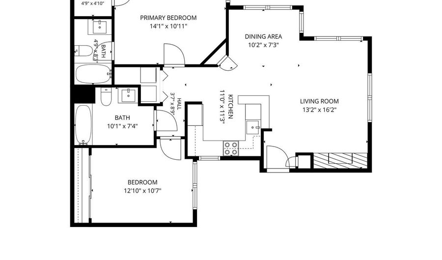 10531 BEACON RIDGE Dr #13-101, Bowie, MD 20721 - 2 Beds, 2 Bath
