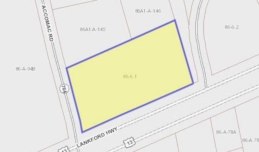 Lot 1 ACCOMAC RD, Accomac, VA 23301 - 0 Beds, 0 Bath