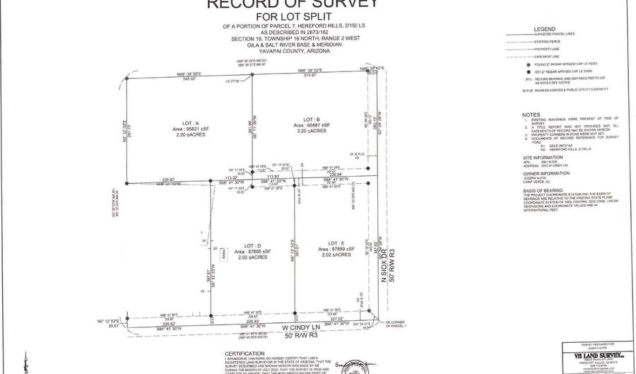 Lot B 3310 W Cindy Lane, Chino Valley, AZ 86323 - 0 Beds, 0 Bath