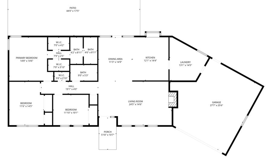 3329 S Edmonds Dr, Carson City, NV 89701 - 3 Beds, 2 Bath