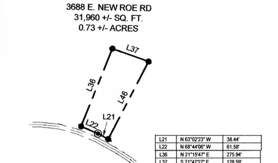 3688 E New Roe Rd, Adolphus, KY 42120 - 0 Beds, 0 Bath