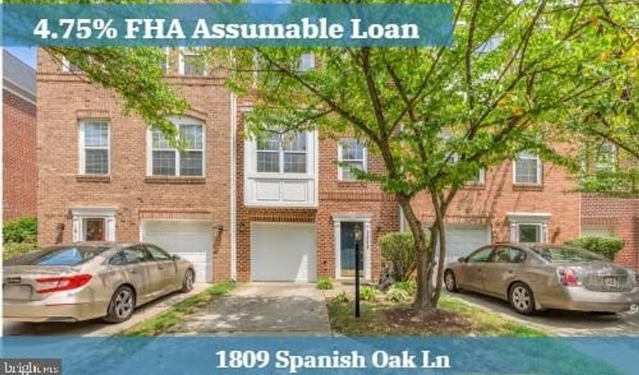 1809 SPANISH OAK Ln, Bowie, MD 20721 - 3 Beds, 4 Bath