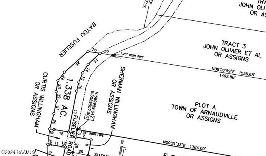 Fuselier Road lot 1, Arnaudville, LA 70512 - 0 Beds, 0 Bath
