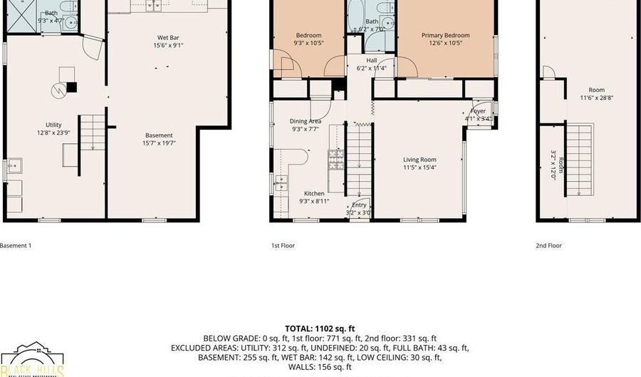 1020 Perkins St, Belle Fourche, SD 57717 - 4 Beds, 2 Bath