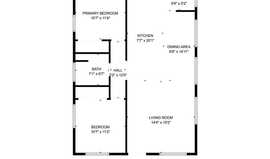 425 W 109th St, Los Angeles, CA 90061 - 2 Beds, 1 Bath
