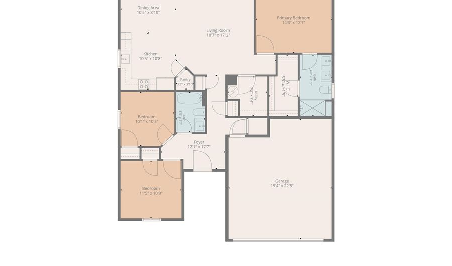 2271 Hemming Way, Boiling Springs, SC 29316 - 3 Beds, 2 Bath