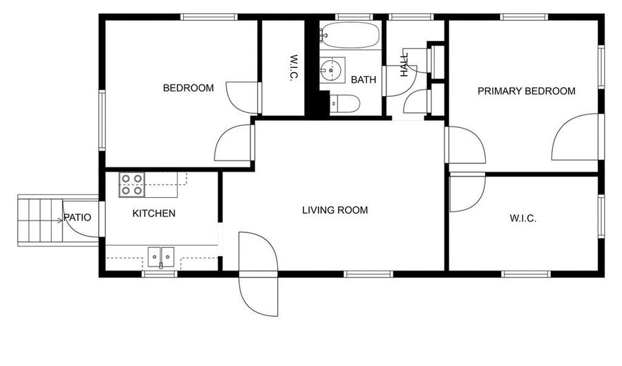 1123 S Mcdonnell Ave, East Los Angeles, CA 90022 - 2 Beds, 1 Bath