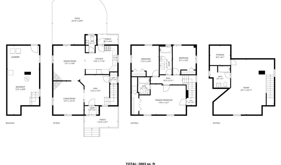 1231 FRANKLIN St NE, Washington, DC 20017 - 3 Beds, 4 Bath
