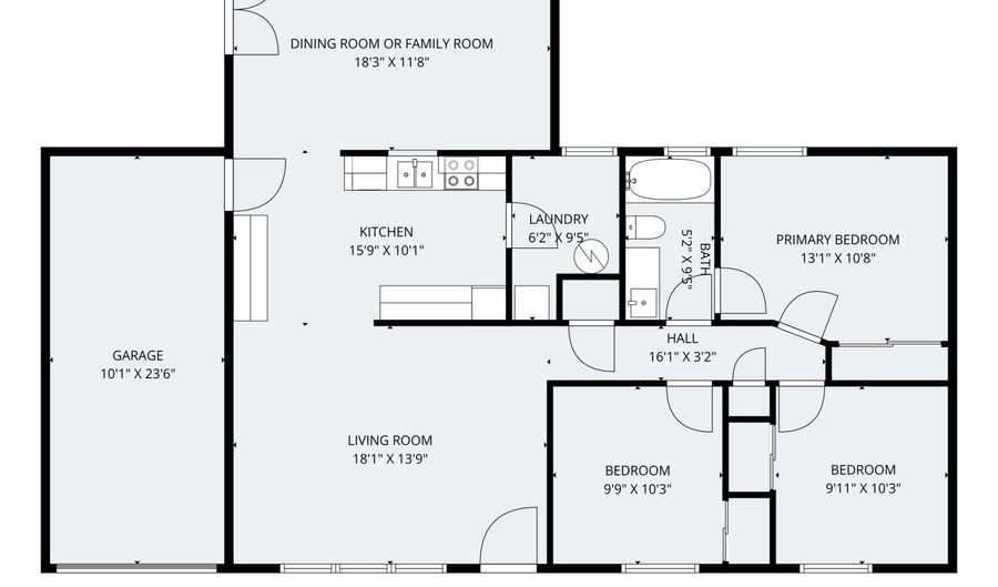 64 Georgetown Blvd, Barnegat, NJ 08005 - 3 Beds, 1 Bath